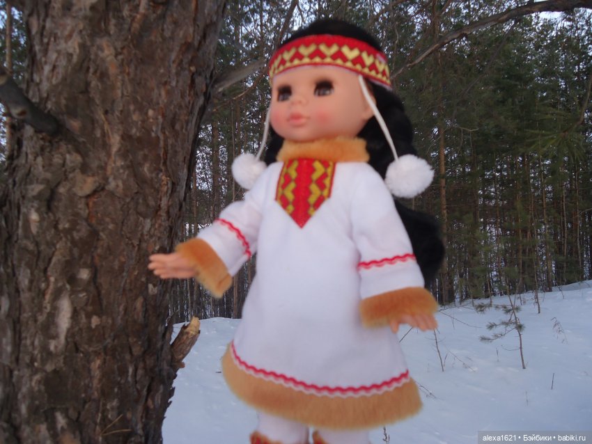 Эля северянка. Зима — Российские куклы Весна (фото 7)