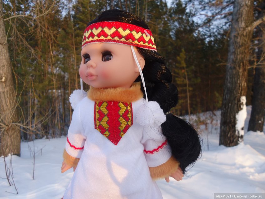 Эля северянка. Зима — Российские куклы Весна (фото 9)
