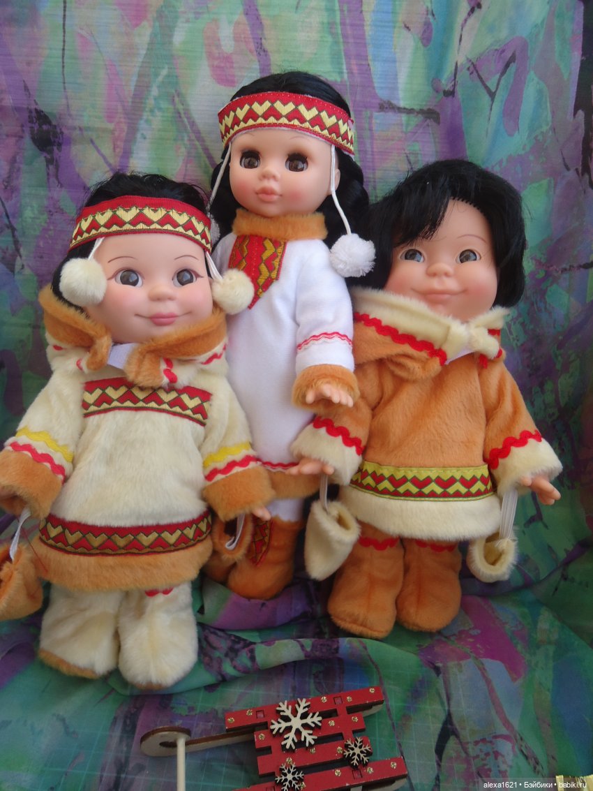 Эля северянка. Зима — Российские куклы Весна (фото 5)