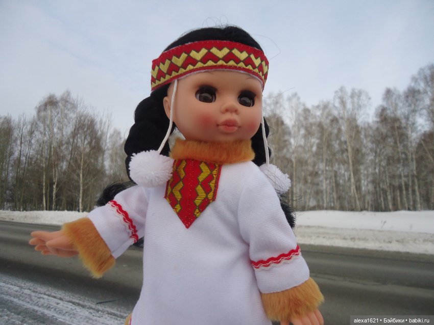 Эля северянка. Зима — Российские куклы Весна