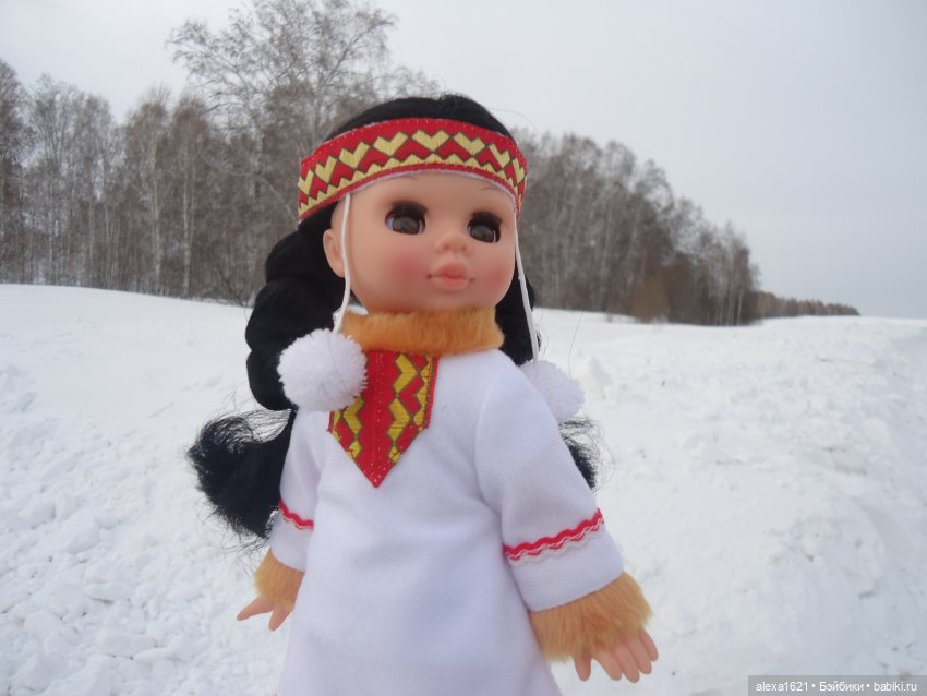 Эля северянка. Зима — Российские куклы Весна (фото 10)