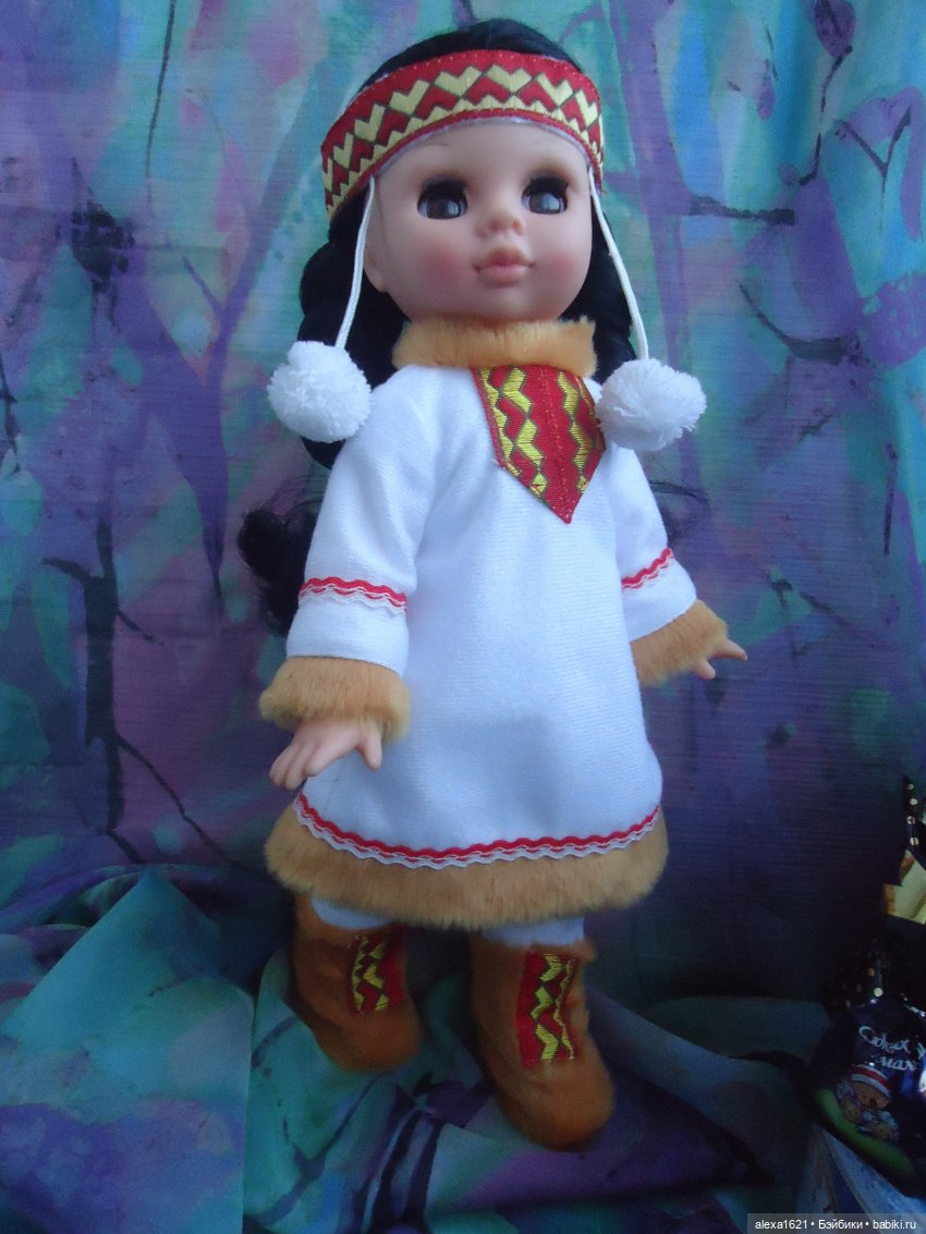 Эля северянка. Зима — Российские куклы Весна (фото 3)