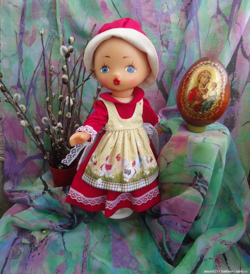Грушенька Пасха Снег — Советские винтажные куклы (СССР): Ленигрушка