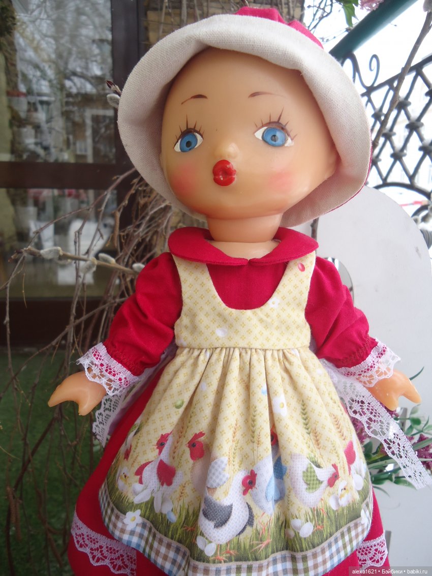 Грушенька Пасха Снег — Советские винтажные куклы (СССР): Ленигрушка (фото 4)