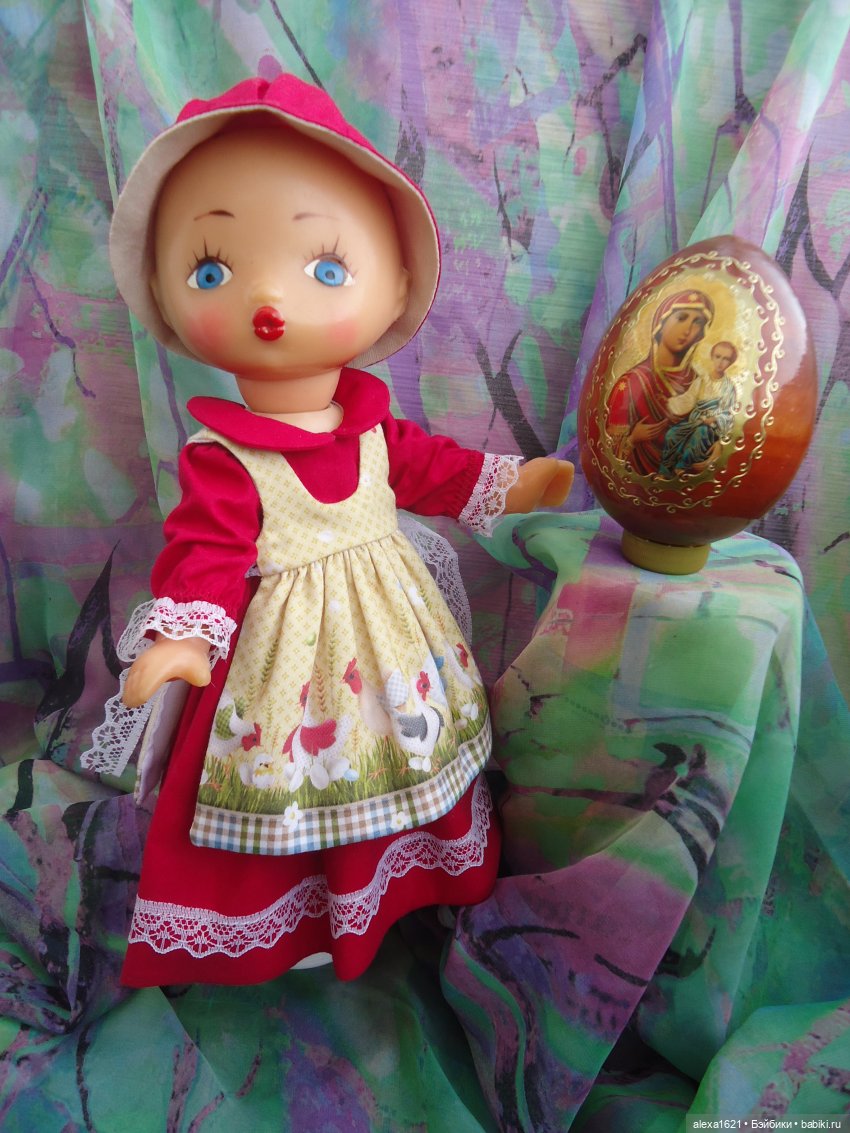 Грушенька Пасха Снег — Советские винтажные куклы (СССР): Ленигрушка
