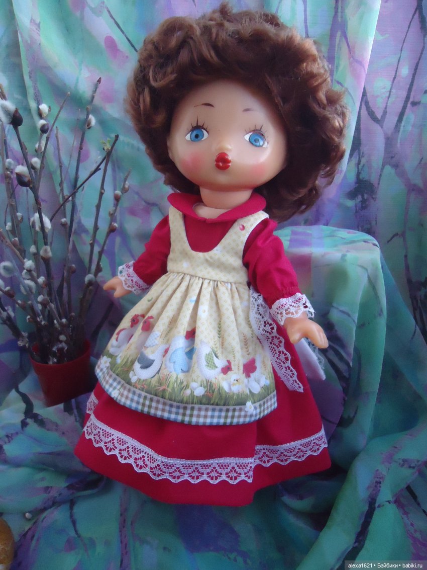 Грушенька Пасха Снег — Советские винтажные куклы (СССР): Ленигрушка