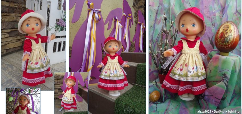 Грушенька Преображение — Советские винтажные куклы (СССР): Ленигрушка (фото 2)