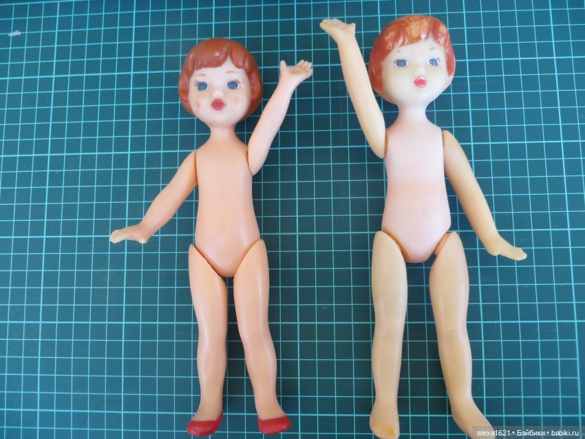 Чудеса гибридизации — Советские винтажные куклы (СССР): Ленигрушка (фото 6)