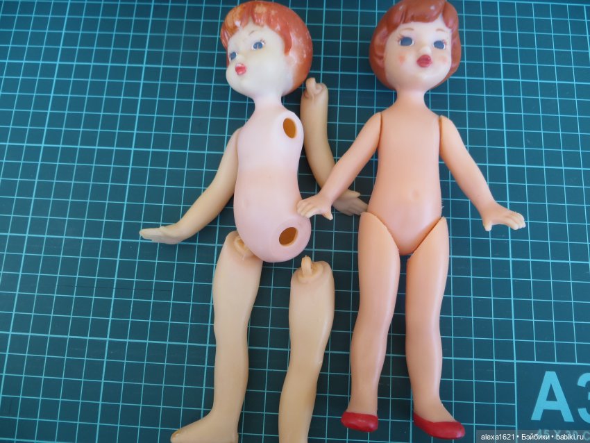 Чудеса гибридизации — Советские винтажные куклы (СССР): Ленигрушка (фото 2)