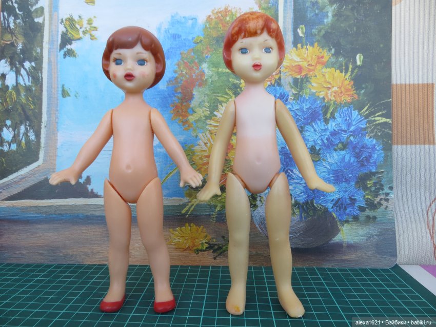 Чудеса гибридизации — Советские винтажные куклы (СССР): Ленигрушка (фото 7)