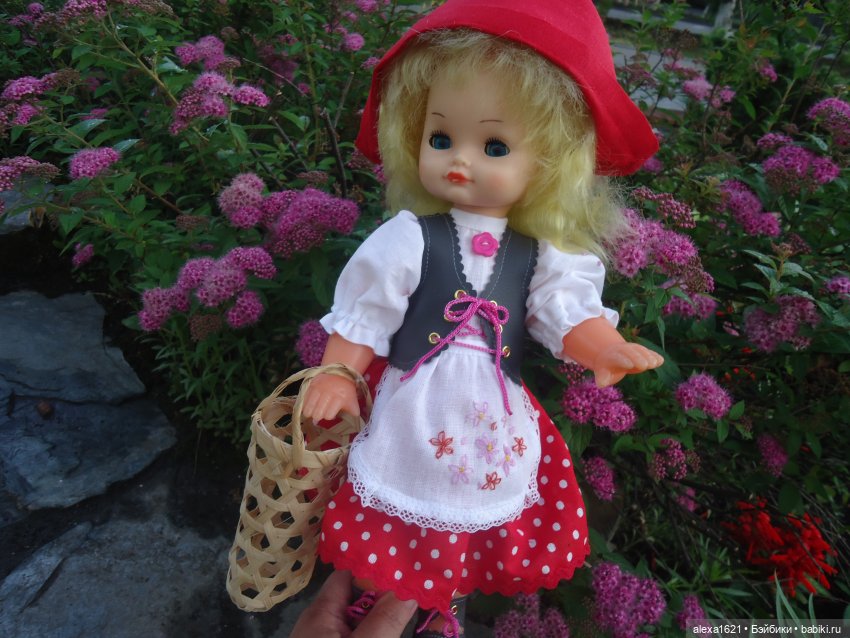 Красная Шапочка - Наташа — Советские винтажные куклы (СССР): Ленигрушка