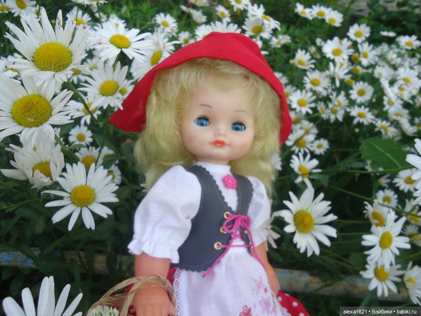 Красная Шапочка - Наташа — Советские винтажные куклы (СССР): Ленигрушка