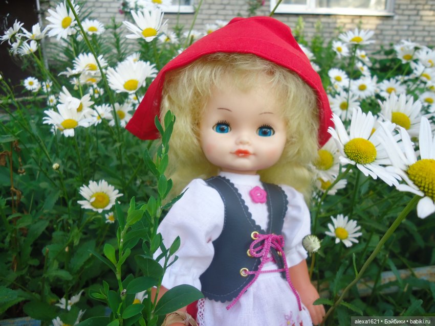 Красная Шапочка - Наташа — Советские винтажные куклы (СССР): Ленигрушка