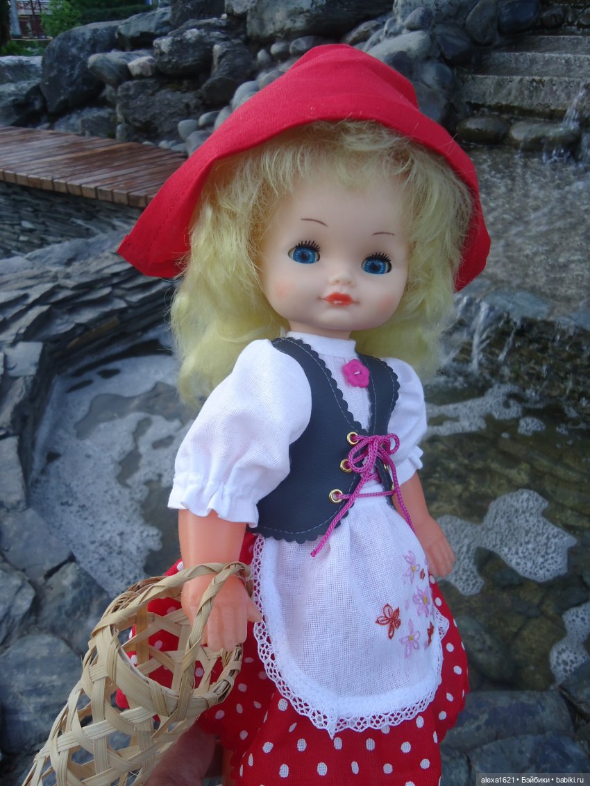 Красная Шапочка - Наташа — Советские винтажные куклы (СССР): Ленигрушка