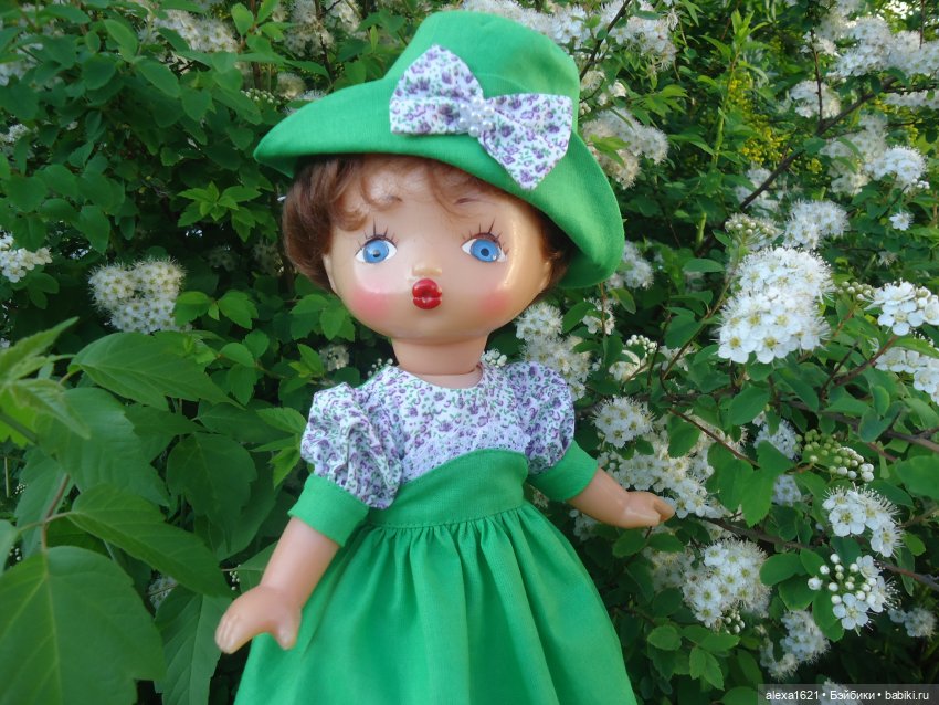 Грушенька наряжается — Советские винтажные куклы (СССР): Ленигрушка (фото 4)