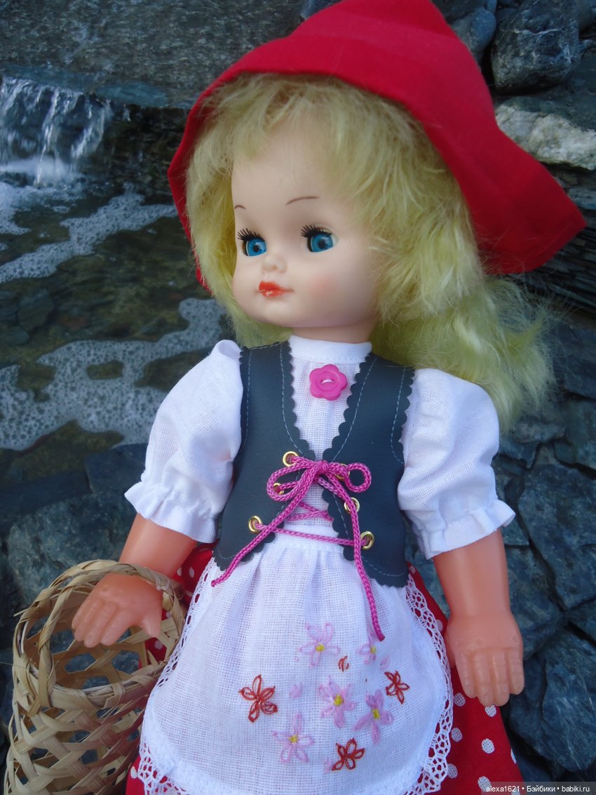 Красная Шапочка - Наташа — Советские винтажные куклы (СССР): Ленигрушка