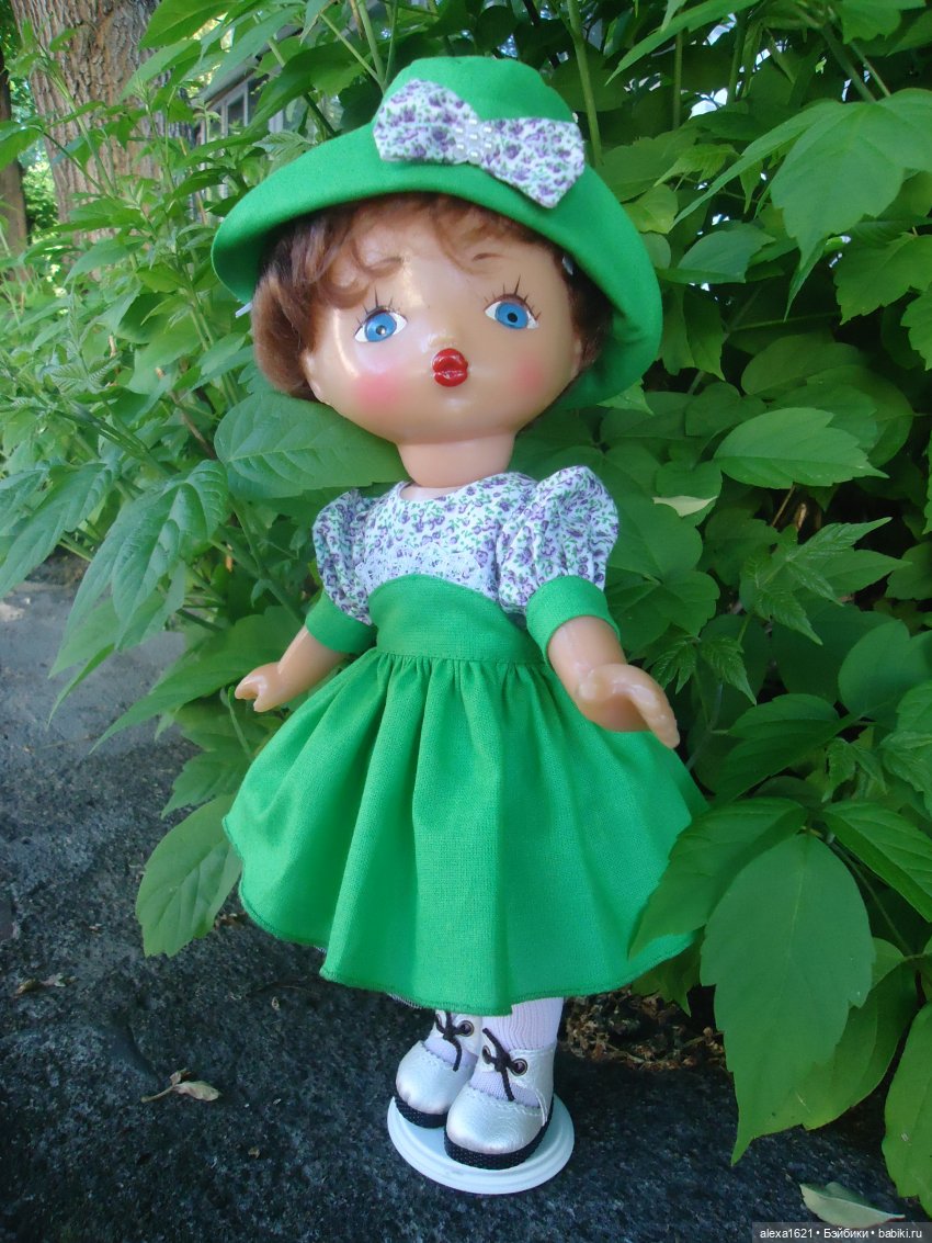 Грушенька наряжается — Советские винтажные куклы (СССР): Ленигрушка (фото 3)