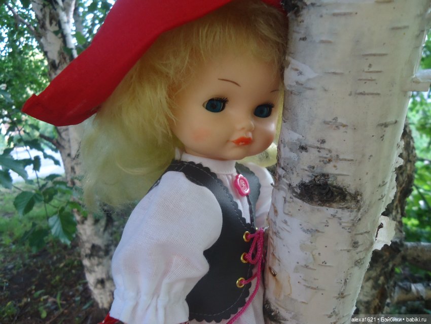 Красная Шапочка - Наташа — Советские винтажные куклы (СССР): Ленигрушка
