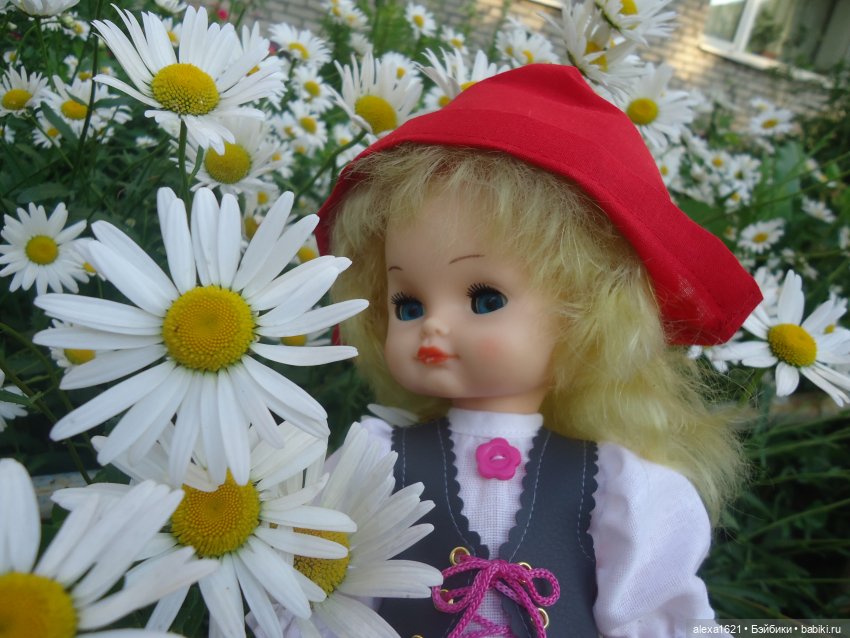 Красная Шапочка - Наташа — Советские винтажные куклы (СССР): Ленигрушка