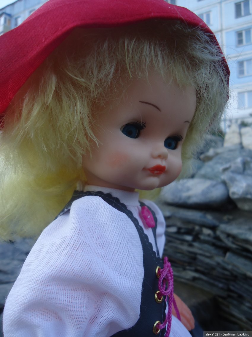 Красная Шапочка - Наташа — Советские винтажные куклы (СССР): Ленигрушка