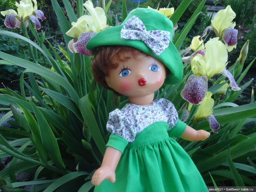 Грушенька наряжается — Советские винтажные куклы (СССР): Ленигрушка (фото 5)