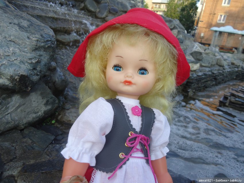Красная Шапочка - Наташа — Советские винтажные куклы (СССР): Ленигрушка