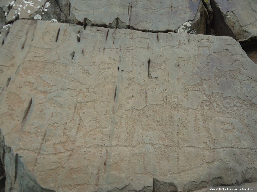 Росела Калбак-Таш Петроглифы