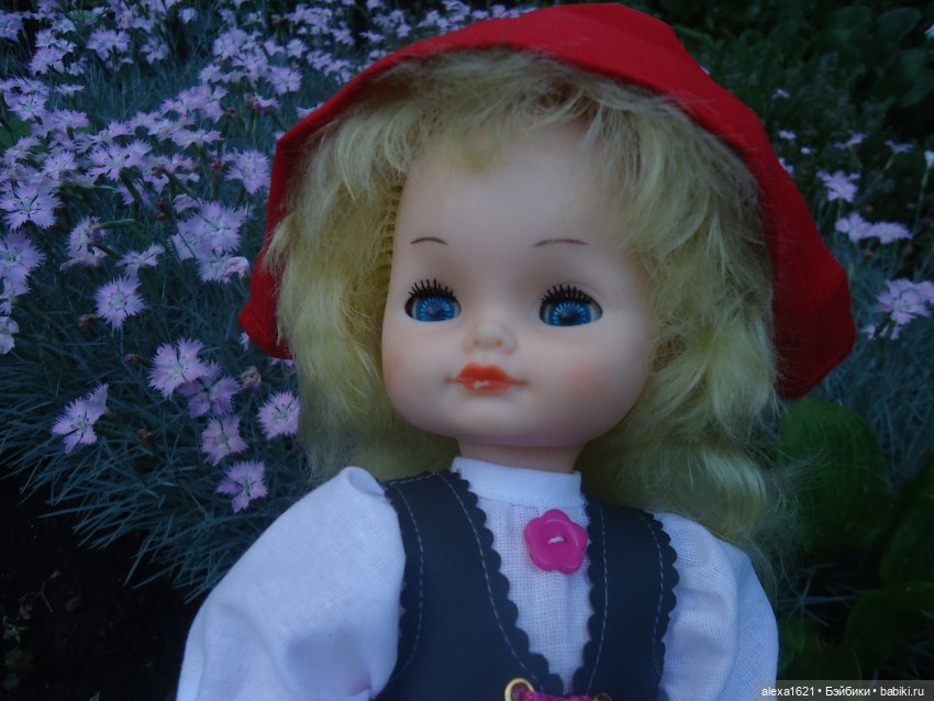 Красная Шапочка - Наташа — Советские винтажные куклы (СССР): Ленигрушка