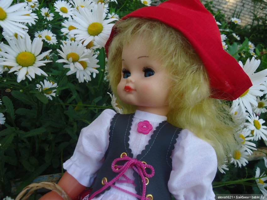 Красная Шапочка - Наташа — Советские винтажные куклы (СССР): Ленигрушка