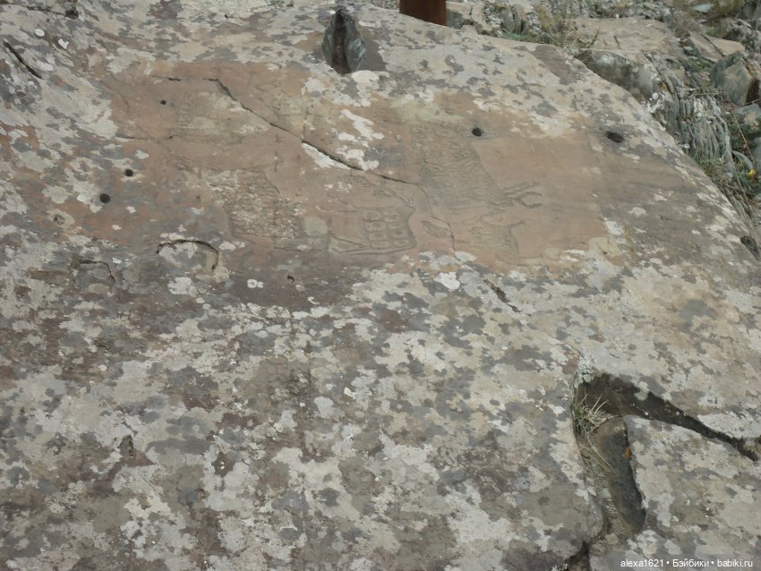 Росела Калбак-Таш Петроглифы