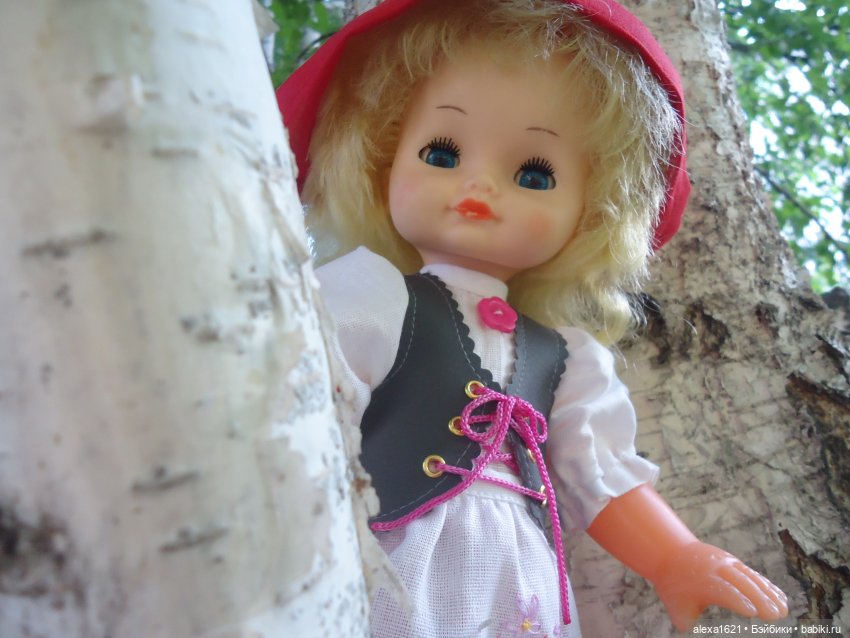 Красная Шапочка - Наташа — Советские винтажные куклы (СССР): Ленигрушка