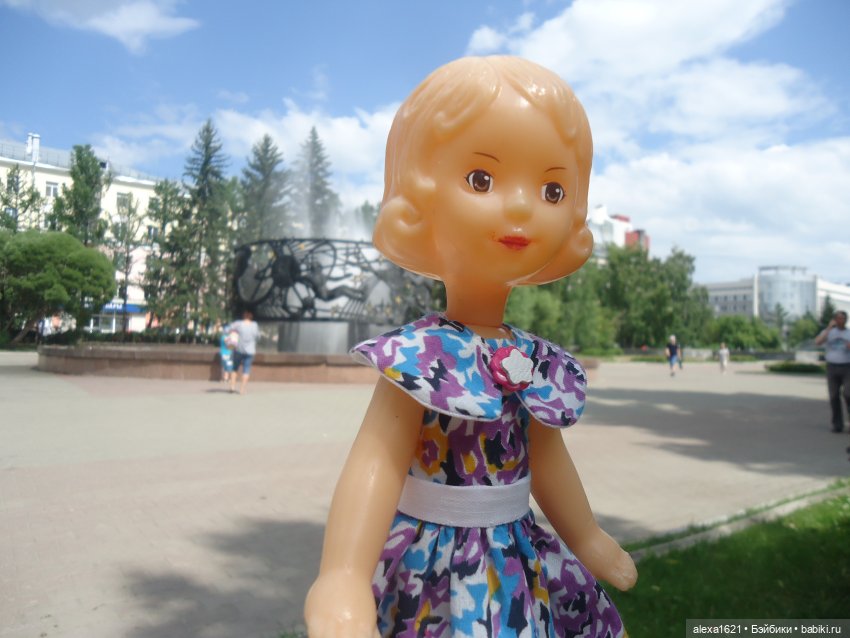 Верочка (Манюня) — Игрушки СССР и советского детства: резиновые (фото 8)