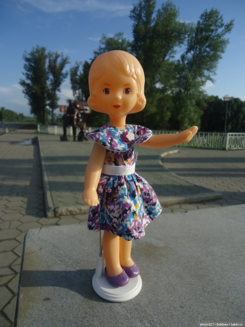 Верочка (Манюня) — Игрушки СССР и советского детства: резиновые