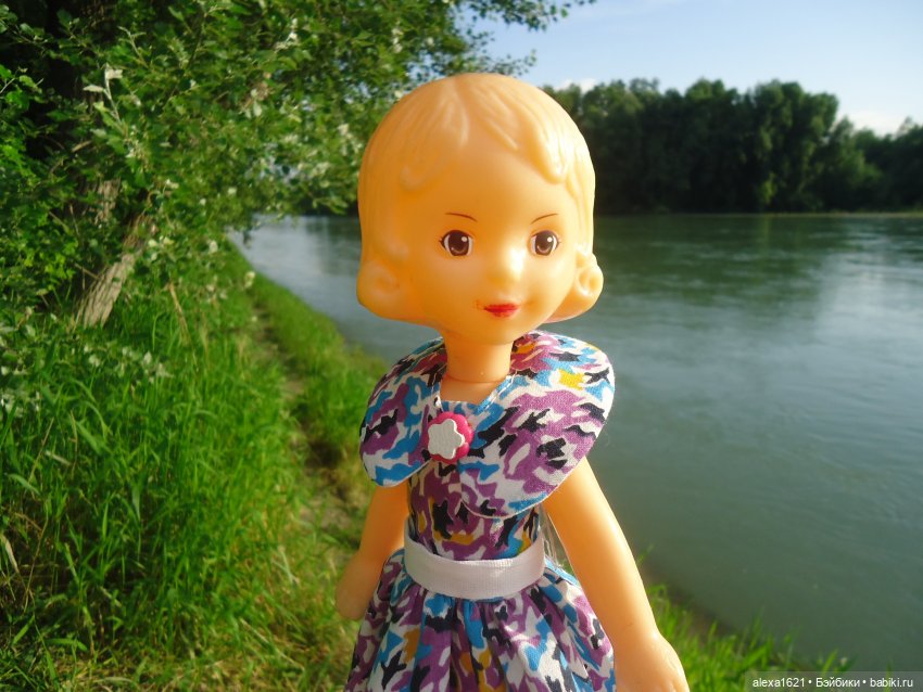 Верочка (Манюня) — Игрушки СССР и советского детства: резиновые