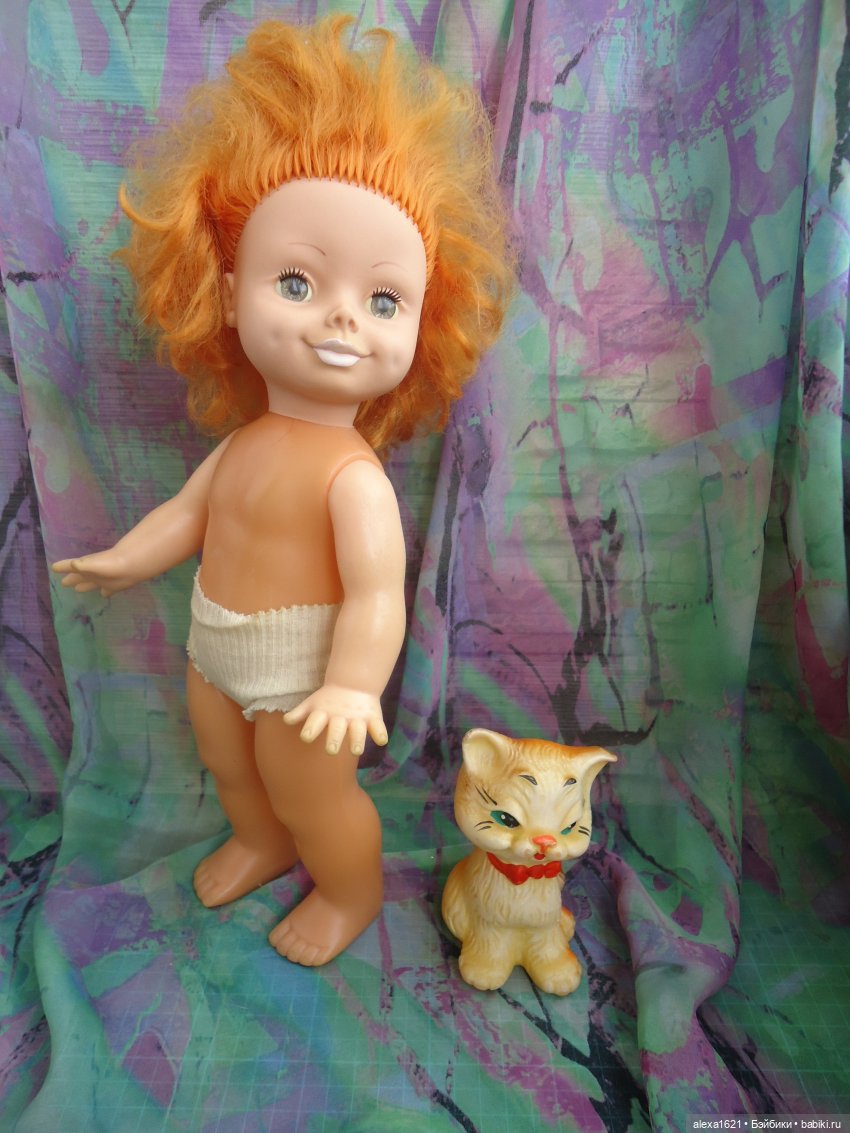 Рыжий позитивчик — Советские винтажные куклы (СССР): Ленигрушка (фото 2)