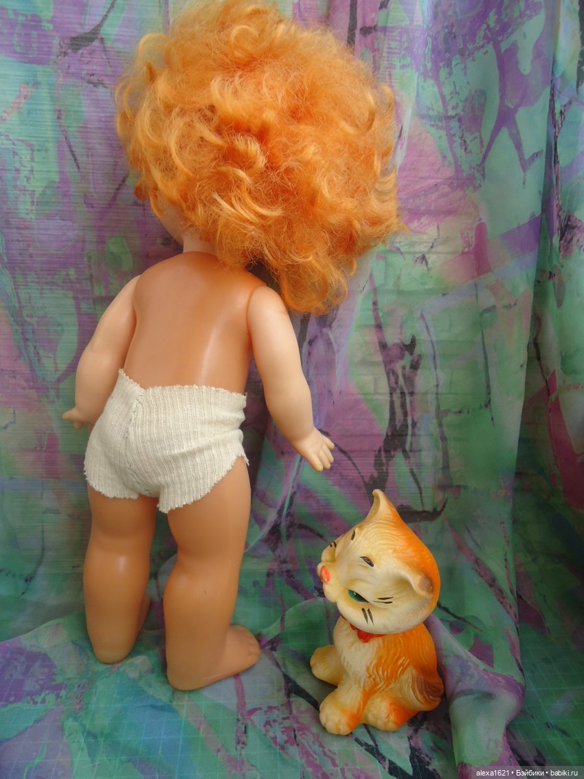 Рыжий позитивчик — Советские винтажные куклы (СССР): Ленигрушка (фото 3)