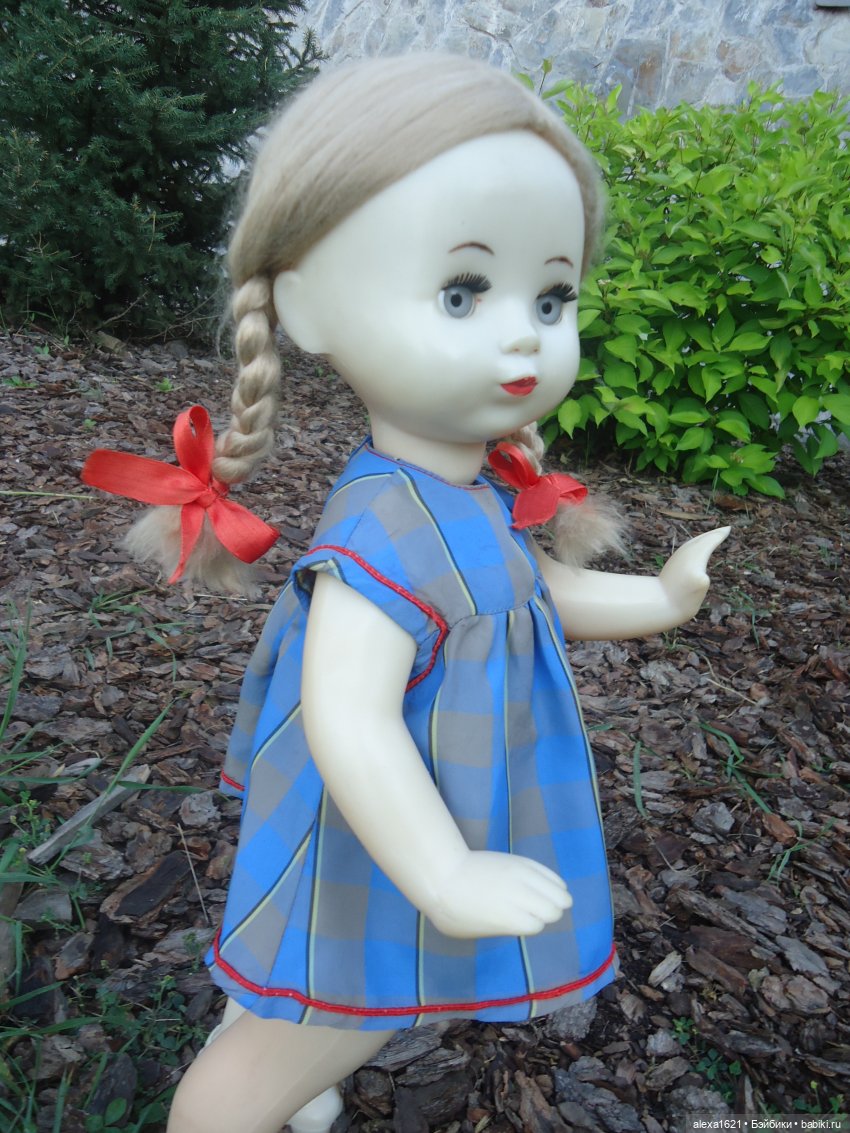 Советские винтажные куклы (СССР): Ленигрушка (фото 7)
