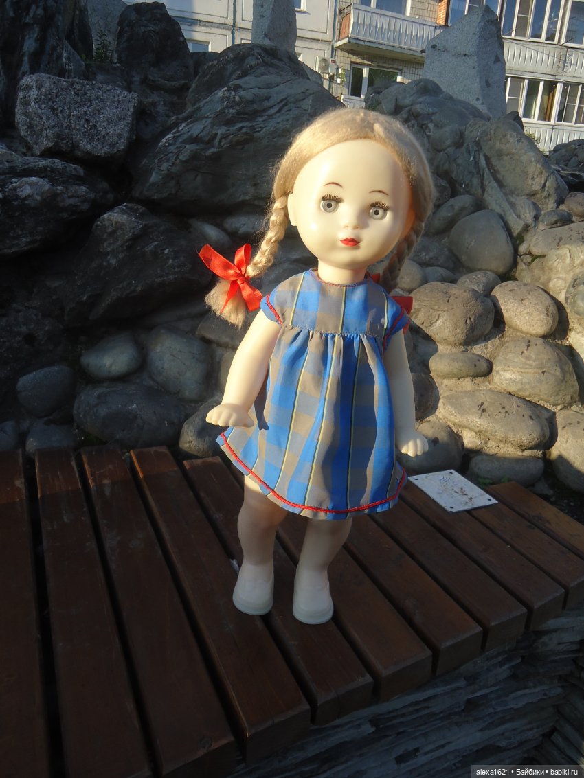 Советские винтажные куклы (СССР): Ленигрушка (фото 4)