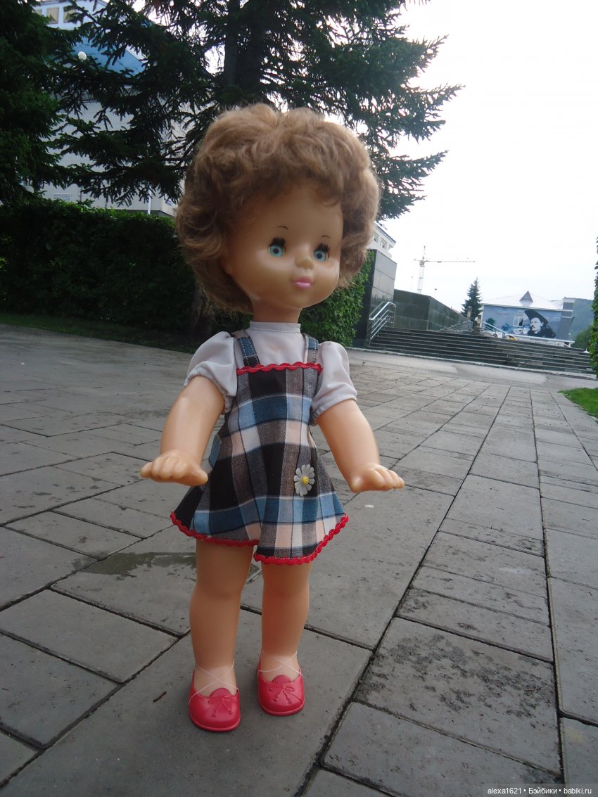 Новенькая — Советские винтажные куклы (СССР): Ленигрушка (фото 2)