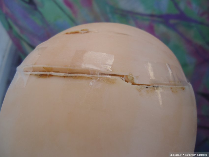 Звезда по имени Рая — Ремонт кукол СССР и ГДР (немок): чернота (фото 4)