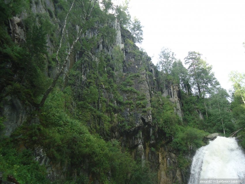 Моника Водопады Телецкого озера Горный Алтай