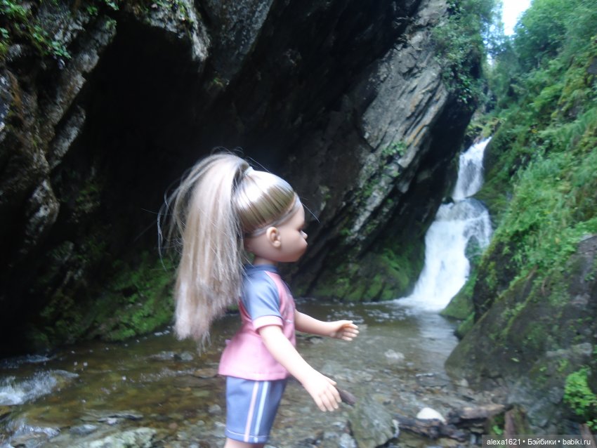 Моника Водопады Телецкого озера Горный Алтай (фото 9)