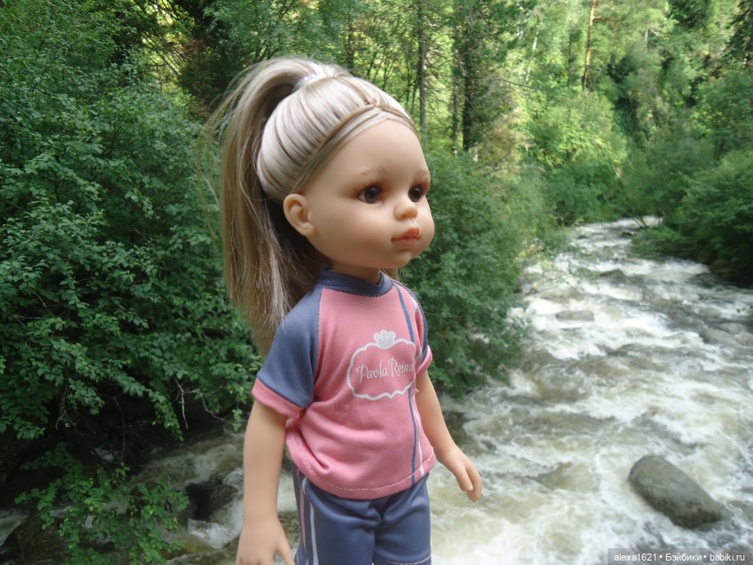 Моника Водопады Телецкого озера Горный Алтай