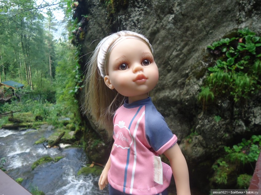 Моника Водопады Телецкого озера Горный Алтай