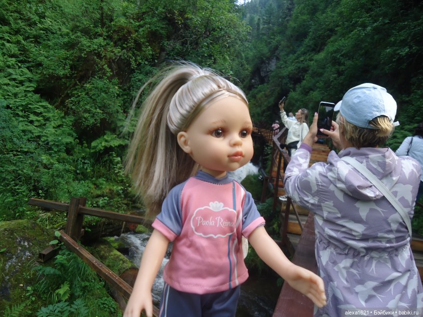 Моника Водопады Телецкого озера Горный Алтай (фото 6)