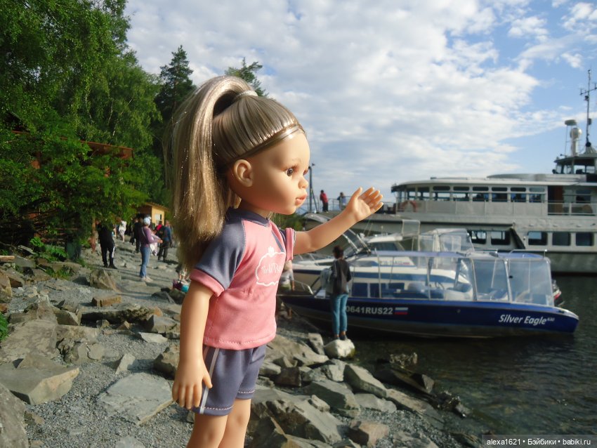 Моника Водопады Телецкого озера Горный Алтай