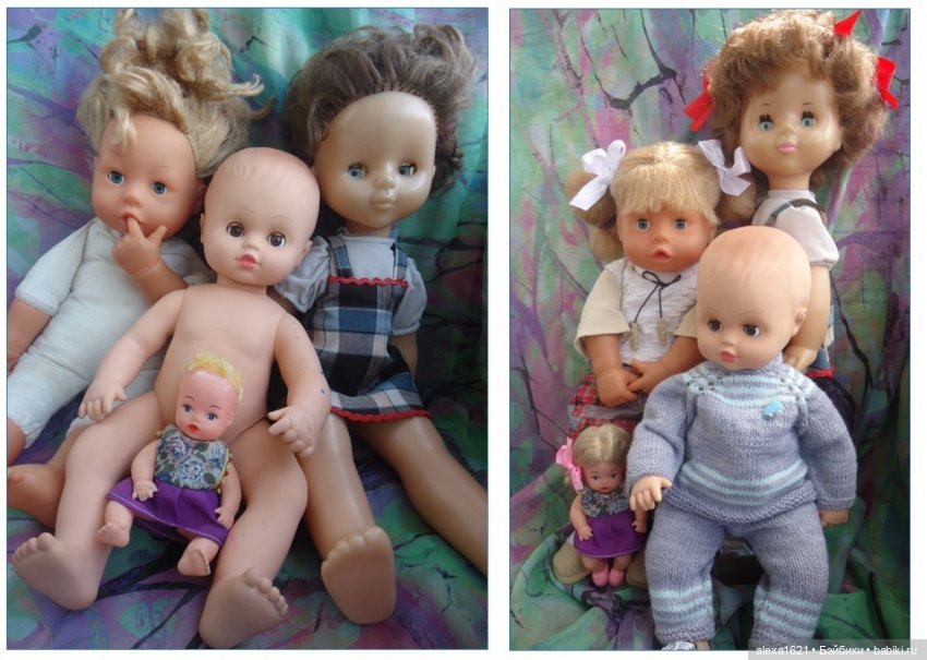 Счастливы вместе — Ремонт кукол СССР и ГДР (немок): чернота