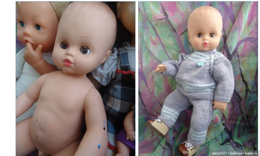 Счастливы вместе — Ремонт кукол СССР и ГДР (немок): чернота