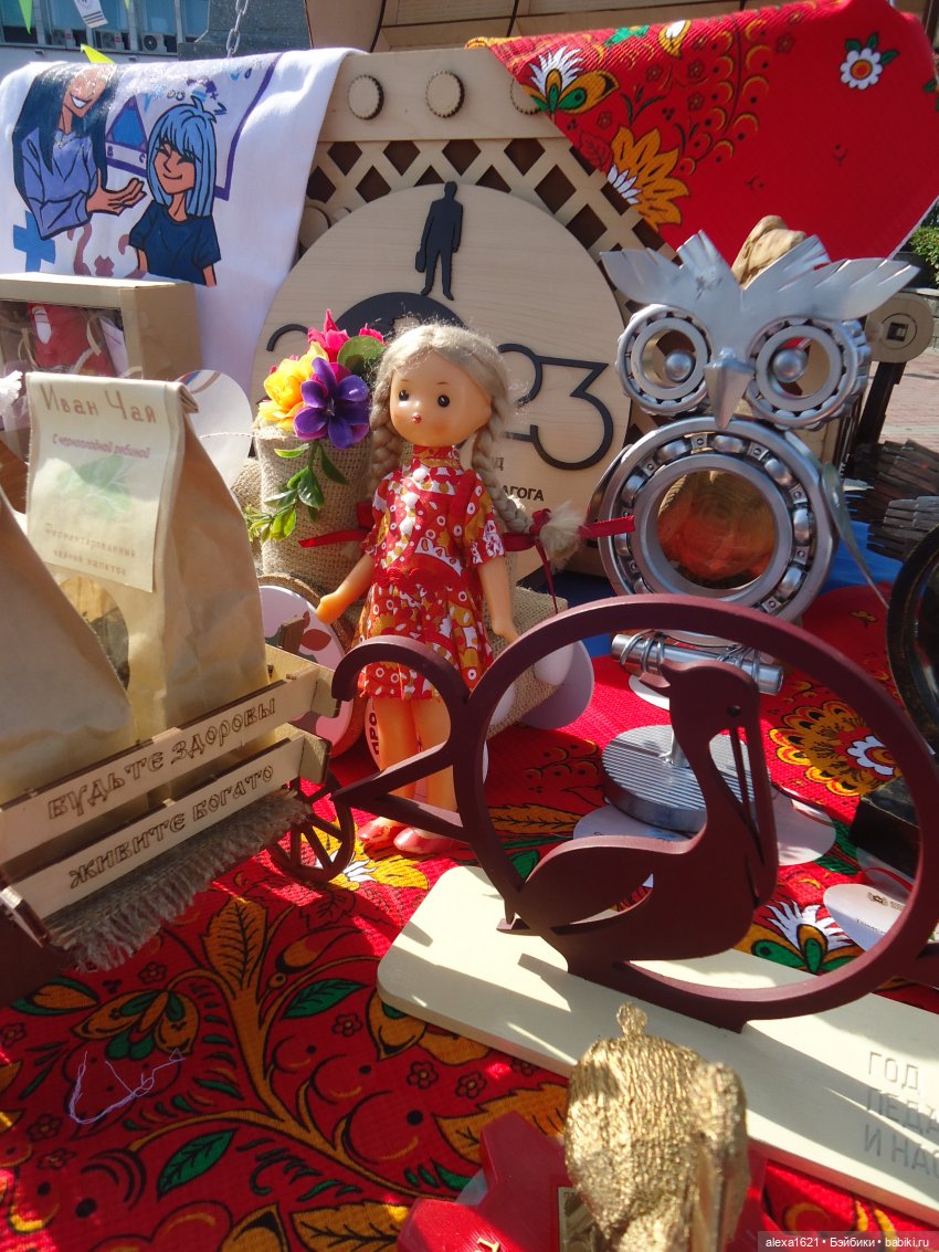 Вика в Томске - ярмарка, Инженерный дворик и Ботанический сад (фото 2)