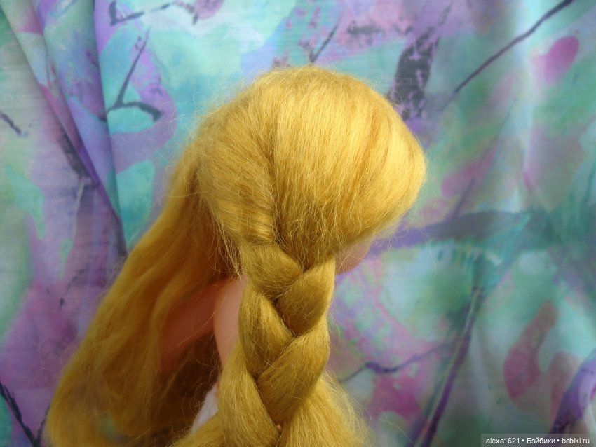 Как я делаю парички — Волосы и парики для кукол: МК